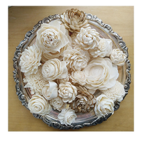 Parfum de ménage parfumé fleurs séchées diffuseur de roseau bois Sola fleurs bâton de rotin pour l'air frais
