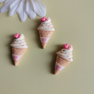 100 Piezas de Resina con Forma de Nubes de Dibujos Animados, Helados, Arcoíris, Varitas Mágicas, Figuras Planas, Cabujones para Scrapbooking, Accesorios de Bricolaje, Decoración y Manualidades - Product Image 6