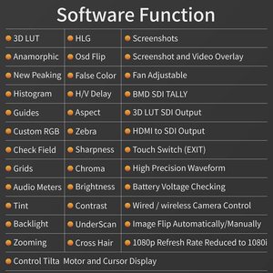 Per PortKeys BM5 III WR 5.5 pollici 2200Nit SDI HD Monitor di controllo della fotocamera Wireless compatibile RED Komodo/BMPCC4 /Canon <span class=keywords><strong>Sony</strong></span> Z <span class=keywords><strong>Cam</strong></span> - Product Image 6