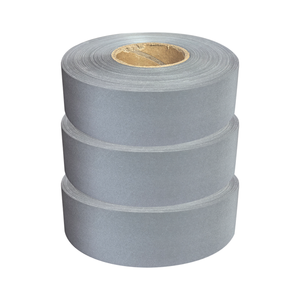 Khả năng hiển thị cao bạc màu Xám Phản Quang Cảnh Báo An toàn quần áo TRIM <span class=keywords><strong>Strip</strong></span> dải phản quang - Product Image 2