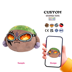 Peluche Personalizzato Angry Person CE ASTM, Giocattoli di Peluche Animali, Giocattoli di Peluche Anime con Logo Personalizzato - Product Image 1