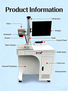 Nueva Máquina de Marcado y Grabado Láser de CO2 MAXc de 30W, Refrigerada por Aire, Compatible con Formatos DXF/PLT - Product Image 1
