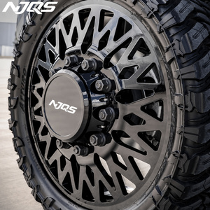 ล้อฟอร์จ NJQS สำหรับรถบรรทุกแบบกำหนดเอง ล้อหลังคู่สำหรับ F350 F250 F150 ขนาด 22 24 26 28 30 นิ้ว 8x180 8x100 8x200 8x170 - Product Image 3