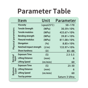 Résine dentaire intelligente Antinsky moulable à séchage rapide et de précision exceptionnelle, 1 kg pour LCD DLP, livraison gratuite - Product Image 6