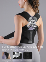 VBOSI 1402 Nouvelle ceinture de soutien lombaire respirante personnalisée OEM/ODM, correcteur de posture pour le travail, hommes et femmes