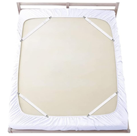 Sangles de drap de lit réglables, élastiques, attaches de coin pour drap-housse, sangles pour rester en place, attaches antidérapantes, clips