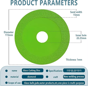 قرص تجليخ دائري بنفسجي اللون مع خطاف وحلقة، قطر 150 مم، حصى 120، لإزالة وتجديد الأسطح - Product Image 4