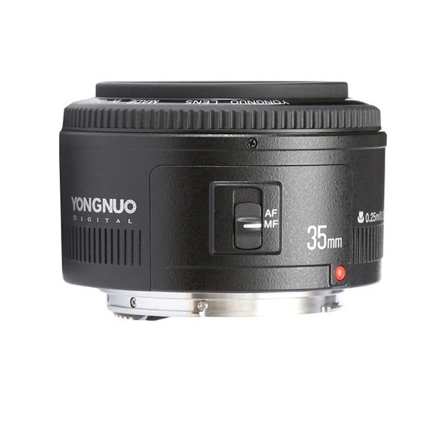 YONGNUO YN35mm F2 Fixed Focus Wide-Angle Full Frame Lens for EF Mount Cameras 450D 550D 650D
