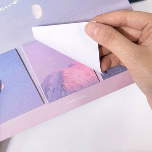 Tùy Chỉnh Sáng Tạo Trăng Sao Mây Bầu Trời Hoa Dính Note Pad Ghi Chú Văn Phòng Trường Học Văn Phòng Phẩm Cung Cấp Giấy Tự Dính Lưu Ý - Product Image 6