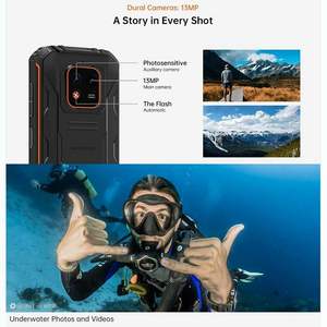 Smartphone robuste <span class=keywords><strong>Oukitel</strong></span> <span class=keywords><strong>WP18</strong></span> 12500 mAh, 5,93 pouces, 4G+32G, Android 11, téléphone portable HelioA22, 13MP, quad-core - Product Image 5