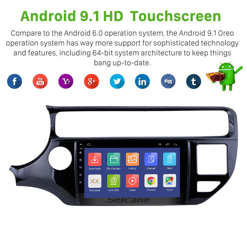 Autoradio Android 13 Pour Ford Focus MK1 (1998-2005) - 9" écran Tactile, CarPlay/Android Auto Sans Fil, 4+64Go