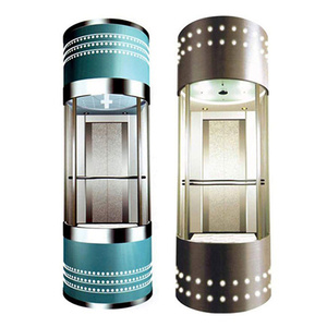 Ascensores <span class=keywords><strong>Ascensor</strong></span> de observación de lujo con diseño de vidrio panorámico para edificios comerciales - Product Image 2