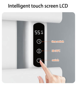 Venta al por mayor blanco inteligente termostático secado varilla de calefacción inteligente <span class=keywords><strong>toallero</strong></span> baño radiador calentador de toallas eléctrico - Product Image 2