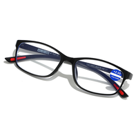 13017 1pc PC cadre carré bleu lumière bloquant presbytie unisexe hommes femmes lunettes correctives lunettes de lecture