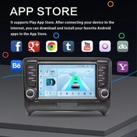 Autoradio 2 Din Android 13 pour Audi TT MK2 2006-2014 Multimedia Stereo GPS Navi Head Unit Carplay Intelligent Systems
