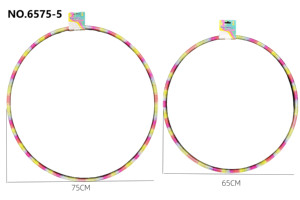 Cercle de fitness en plastique multi-styles avec lumières pour le modelage corporel, l'entraînement de gymnastique, les jeux sportifs intérieurs et extérieurs - Product Image 5