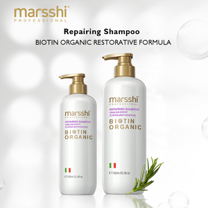 Crème réparatrice en gros, soin professionnel de salon, <span class=keywords><strong>shampoing</strong></span> et après-<span class=keywords><strong>shampoing</strong></span> hydratant à la biotine biologique pour cheveux abîmés - Product Image 2
