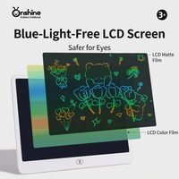 Tablette d'écriture numérique LCD pour enfants, planche à dessin électronique, tablette à croquis effaçable, tableau d'écriture manuscrite pour l'éducation précoce