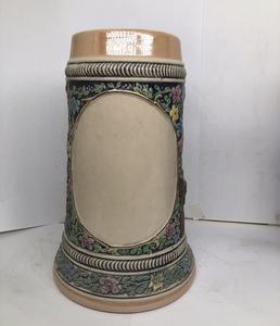 <span class=keywords><strong>Chope</strong></span> à <span class=keywords><strong>bière</strong></span> <span class=keywords><strong>allemande</strong></span> avec armoiries, avec couvercle Petwer, gobelet à boire, 1 litre, logo du client - Product Image 5