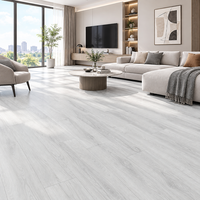 Plancher en vinyle de luxe moderne OEM, épaisseur 6 mm, étanche, SPC à âme rigide, système de clic avec sous-couche IXPE pour entrepreneurs et constructeurs