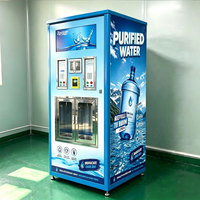 Distributeur d'eau à paiement par QR code, directement de l'usine, solaire, antivol, kiosque de distribution d'eau potable 24h/24