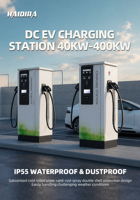 Station de recharge rapide DC HAIDIRA EV 40kW-480kW OCPP 1.6J CCS1 CCS2 GB/T IP55