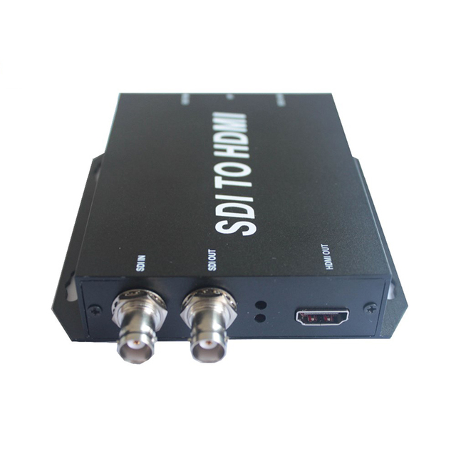 LOW Price 1080P to 1080i HD SDI Converter HD SDI to HD MI Media Conversion Box Use for Advisement Player