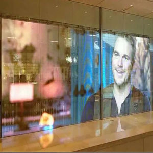 Vente directe usine – Écran LED flexible à <span class=keywords><strong>film</strong></span> transparent avec <span class=keywords><strong>animation</strong></span> SDK pour aéroports, centres commerciaux et salles d'exposition – Média vidéo - Product Image 5