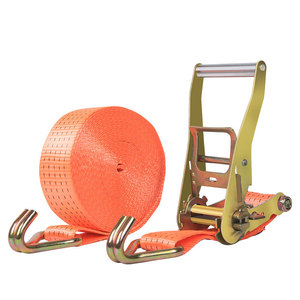 <span class=keywords><strong>2T</strong></span> 화물 래싱 스트랩 트럭 래칫 타이 다운 벨트 폴리에스터 - Product Image 6
