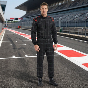 Traje de Carreras de Karting OEM, Chaqueta de Otoño Transpirable, Resistente al Viento, Talla Grande, Dos Capas, Impermeable, Anti-UV, Ignífugo - Product Image 4