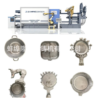 HPDC 500T Chambre froide en aluminium alliage de magnésium Machine de moulage sous pression Injection d'aluminium pour ligne de production d'ustensiles de cuisine