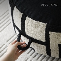MISSLAPIN Tabourets de pied Ottoman Tabourets de pied Petit tabouret de pied pour le pouf de salon