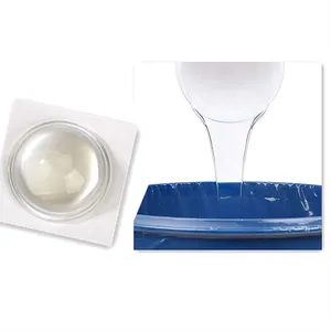 UV COB Lens Rubber And Food Grade Silicon Liquid Silicone Excellent UV Silicone Rubber High Transparent 0~80 ShoreA