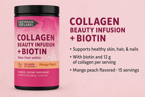 OEM/ODM/OBM fabrika özel çok kollajen peptidler toz hidrolize Protein cilt beyazlatma çok kollajen peptidler tozu - Product Image 2