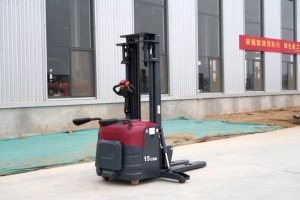 Gerbeur semi-électrique 1,5t 1500kg 2m à poussée manuelle, élévateur hydraulique pour entrepôt, gerbeur de palettes économique pour magasin de détail CE Solreign <span class=keywords><strong>CDD</strong></span> - Product Image 3