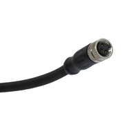 Juya — connecteur de câble d'extension étanche M8 à 3, 4, 5, 6, 8 broches, prise droite mâle