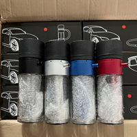Mini chicha portable en verre avec logo personnalisé, nouveau style, vente en gros, usine, mini chicha portable pour voiture, voyage, gobelet à chicha givré