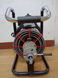 Nouvelle machine <span class=keywords><strong>électrique</strong></span> automatique de nettoyage de canalisations robuste, déboucheur de tuyaux à eau froide, équipement de plomberie - Product Image 3