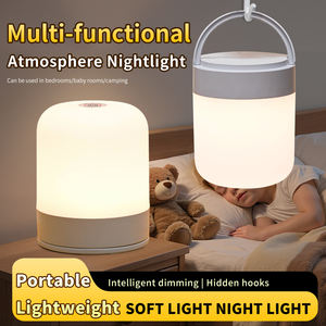 Luz Noturna LED Recarregável de Proteção Ocular com Luz Suave para Uso Duplo em Casa e Exterior, Luminária de Cabeceira para Quarto, Presente, Iluminação - Product Image 6