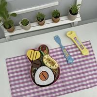 Jouet d'alimentation sur le thème des animaux, ensemble de vaisselle de luxe, simulation de ramen et de pudding, jeu de rôle, jeu d'imitation, jouet d'apprentissage précoce pour fille, 17*18.6CM
