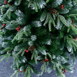 <span class=keywords><strong>Sapin</strong></span> de Noël Artificiel Commercial Premium en Épicéa Douglas, Réaliste, Dense et Non Éclairé, Vente en Gros - Product Image 3