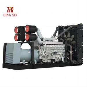 Générateur diesel de type ouvert 600KW 750KVA <span class=keywords><strong>prix</strong></span> d'usine groupes électrogènes triphasés avec moteur Perkin 240V 380V - Product Image 1