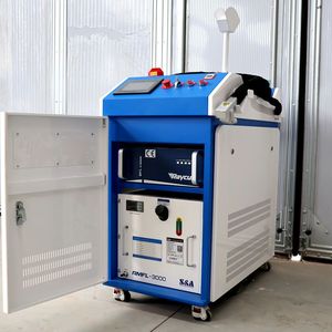Machine de nettoyage au laser à fibre portative 2 kW 3 kW pour l'élimination de la <span class=keywords><strong>rouille</strong></span>, de l'huile et de la peinture sur surface métallique, nettoyeur laser à fibre - Product Image 4