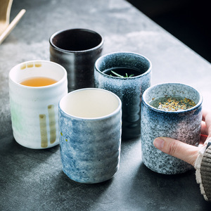 Copo De Café De Cerâmica Vintage Canecas De Cerâmica 300ml Chá Vinho Sushi Sake Cup Engraçado Família Restaurante Decoração Viagem Presente - Product Image 2