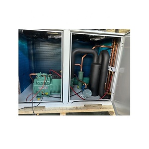 Bizer 20HP/25HP/30HP Semi Enclosed Piston <strong>Compressor</strong> R404a Refrigeration <strong>Condensing</strong> <strong>Unit</strong> R290/380V Engine/Motor/Pump Core - Product Image 2
