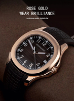 Montres pour hommes, nouvelle arrivée 2025, marque haut de gamme, montres mécaniques automatiques, bracelet en caoutchouc, montre en acier inoxydable, Relogio Masculino