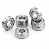 Rodamiento R SR4A Abierto ZZ 2RS de Acero Inoxidable, Rodamientos de Bolas de Ranura Profunda, Alta Velocidad, Bajo Ruido
