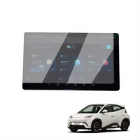 Pelindung Layar Sentuh Navigasi Mobil Kaca Tempered untuk Aksesoris BYD Seagull