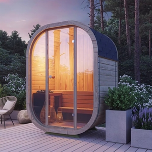 <span class=keywords><strong>Sauna</strong></span> de Alta Gama para Exteriores, Baño de Vapor para 1-2 Personas - Product Image 2