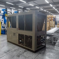 Vente directe d'usine-15 ℃   Refroidisseur à vis refroidi par air haute puissance pour maintenir une température constante de la solution de bain d'électrodéposition